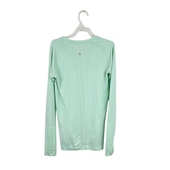 Lululemon Swiftly Tech Long Sleeve Pale Mint - Picture 4 of 4